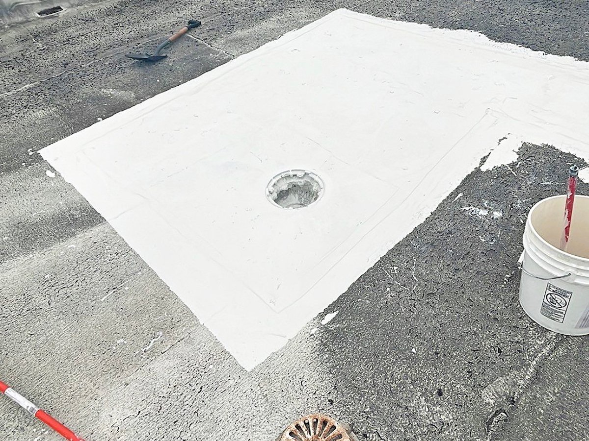 roof drain repair
